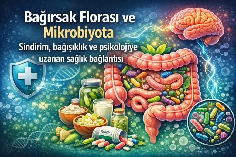 Bağırsak Florası ve Mikrobiyota: Sağlığın Yeni Merkezi Neden Bağırsaklar?
