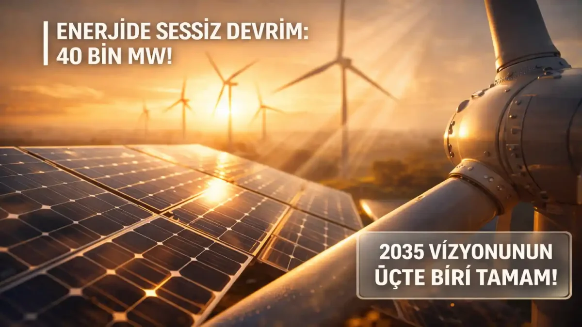 Bakan Bayraktar Açıkladı: Yenilenebilir Enerjide Sessiz Devrim ve 2035 Hedefi