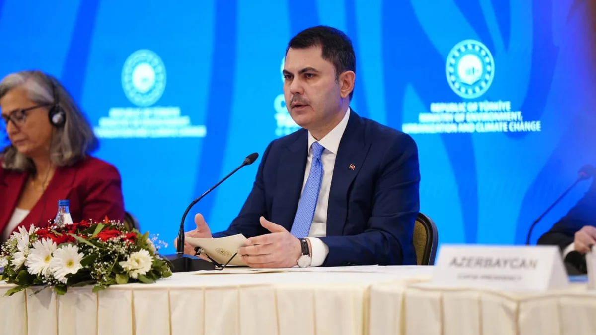 Bakan Kurum: “Hatay Deklarasyonu COP31 Sürecinde Küresel Ölçekte Yol Gösterici Olacak”