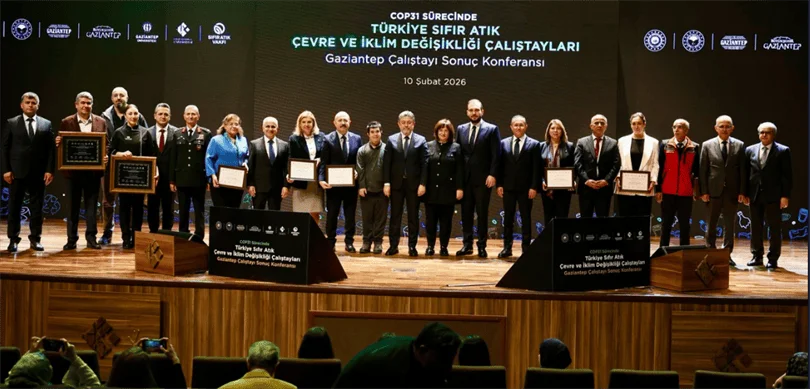 Bakan Yumaklı Gaziantep’te Sıfır Atık Çalıştayı Sonuç Konferansı’na Katıldı