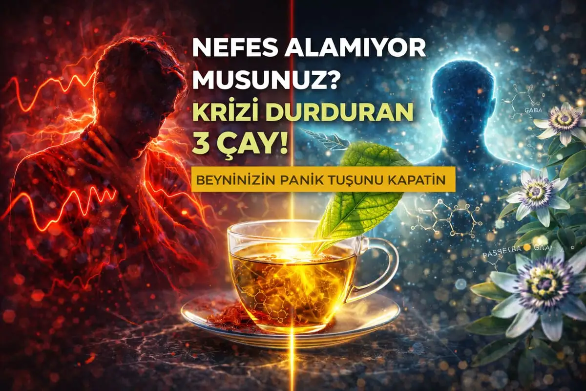 Bitkisel Çaylar Panik Atağa İyi Gelir mi? Anlık Rahatlama mı, Plasebo Etkisi mi?