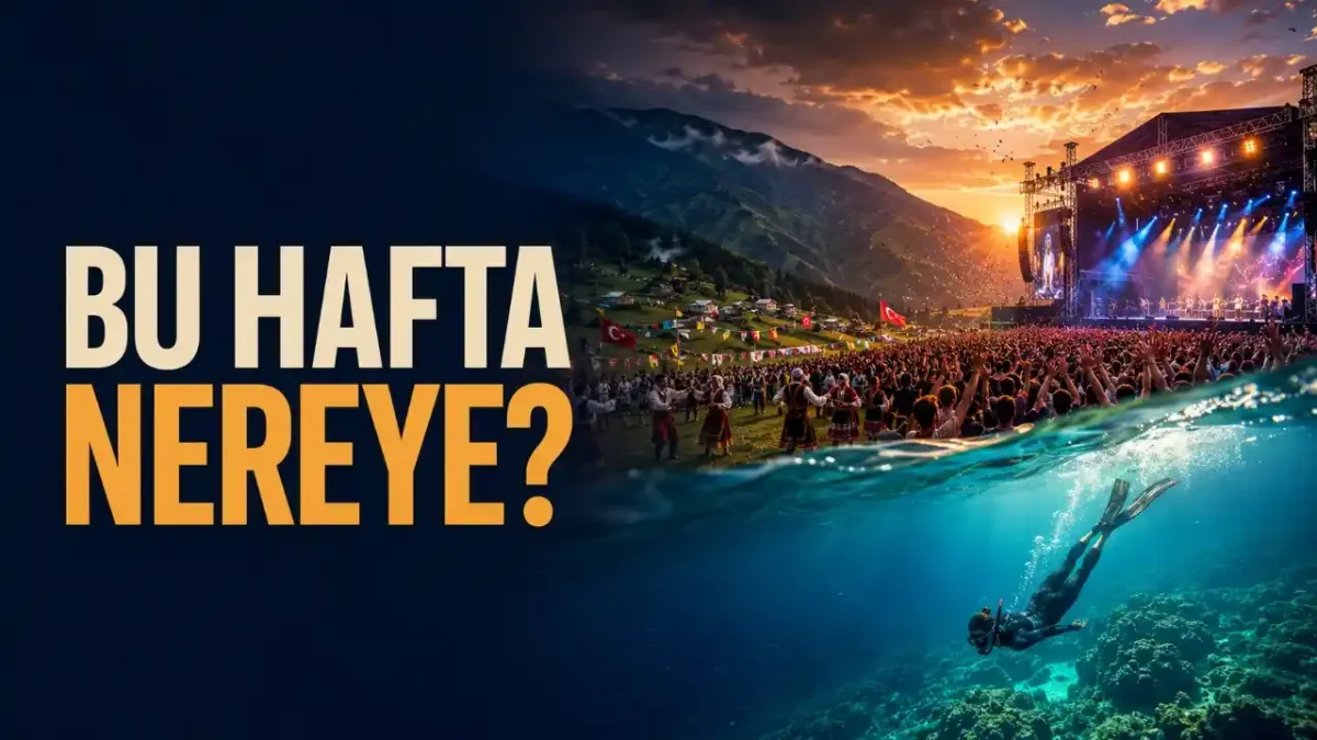 Bu Hafta Nereye Gidilir? İstanbul’dan Kaş’a Dolu Dolu Etkinlik Takvimi