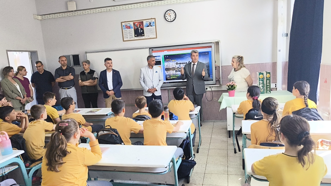 Bursa'da "Orman Benim" Temalı İlk Dersle Türkiye Çevre Haftası Kutlandı