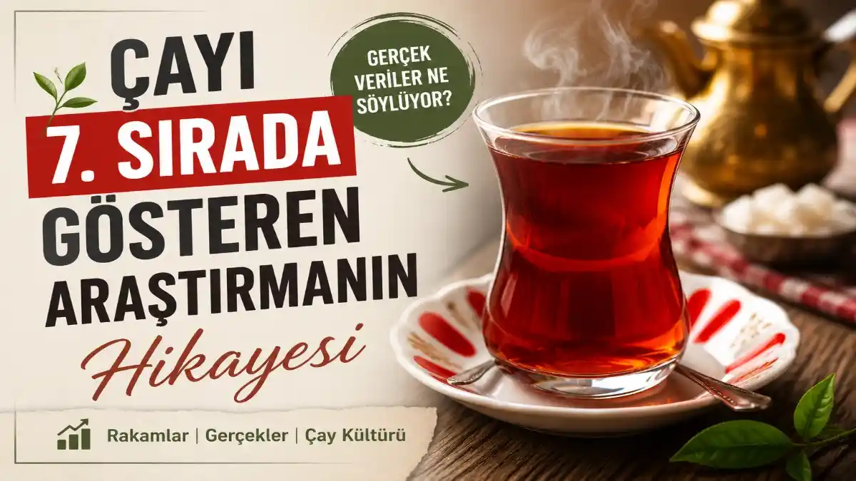 Çayı Yedinci Sırada Gösteren TasteAtlas Araştırmasının Gerçek Hikâyesi