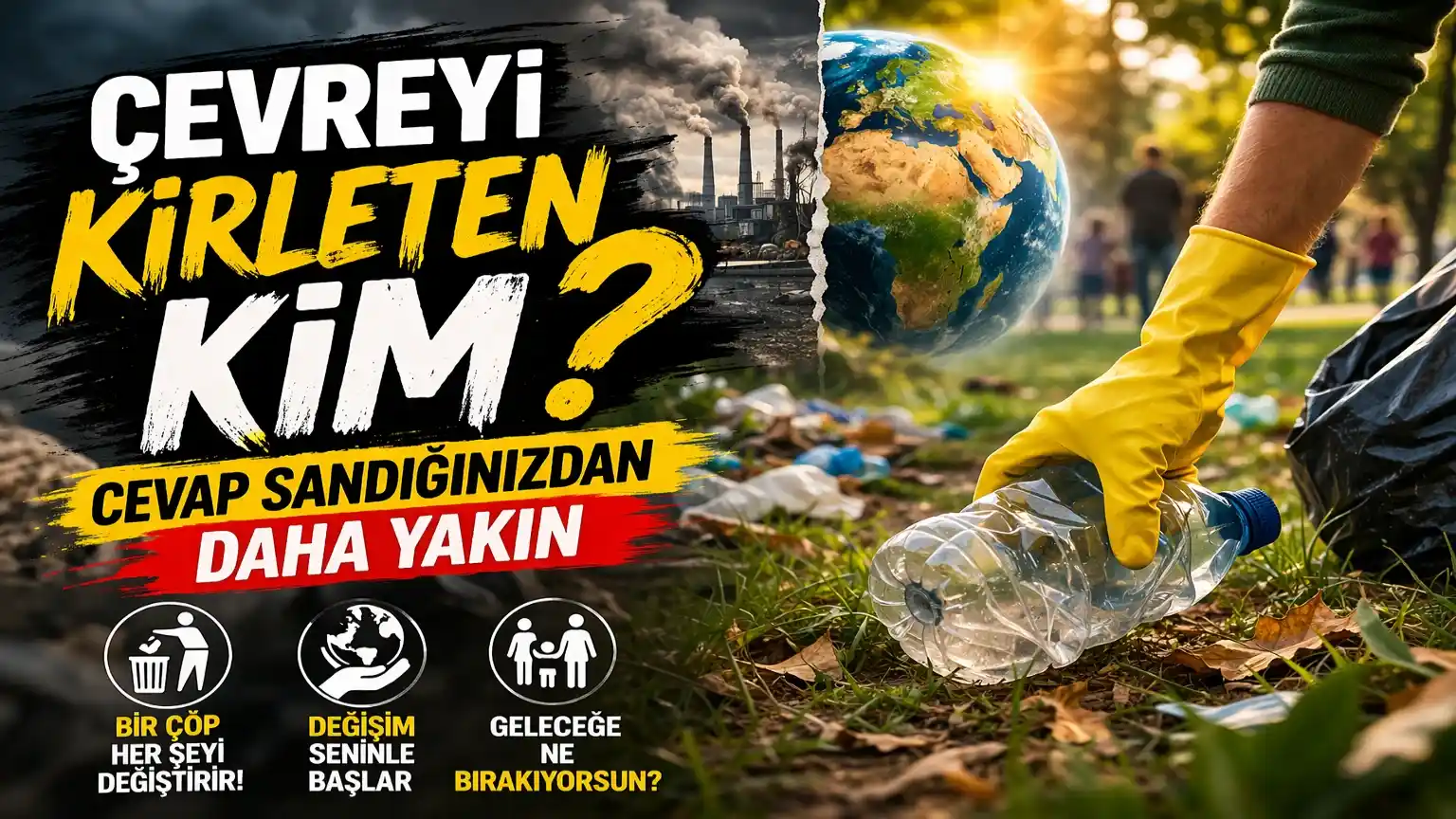 Çevreyi Kirleten Kim? Cevap Sandığımızdan Daha Yakın