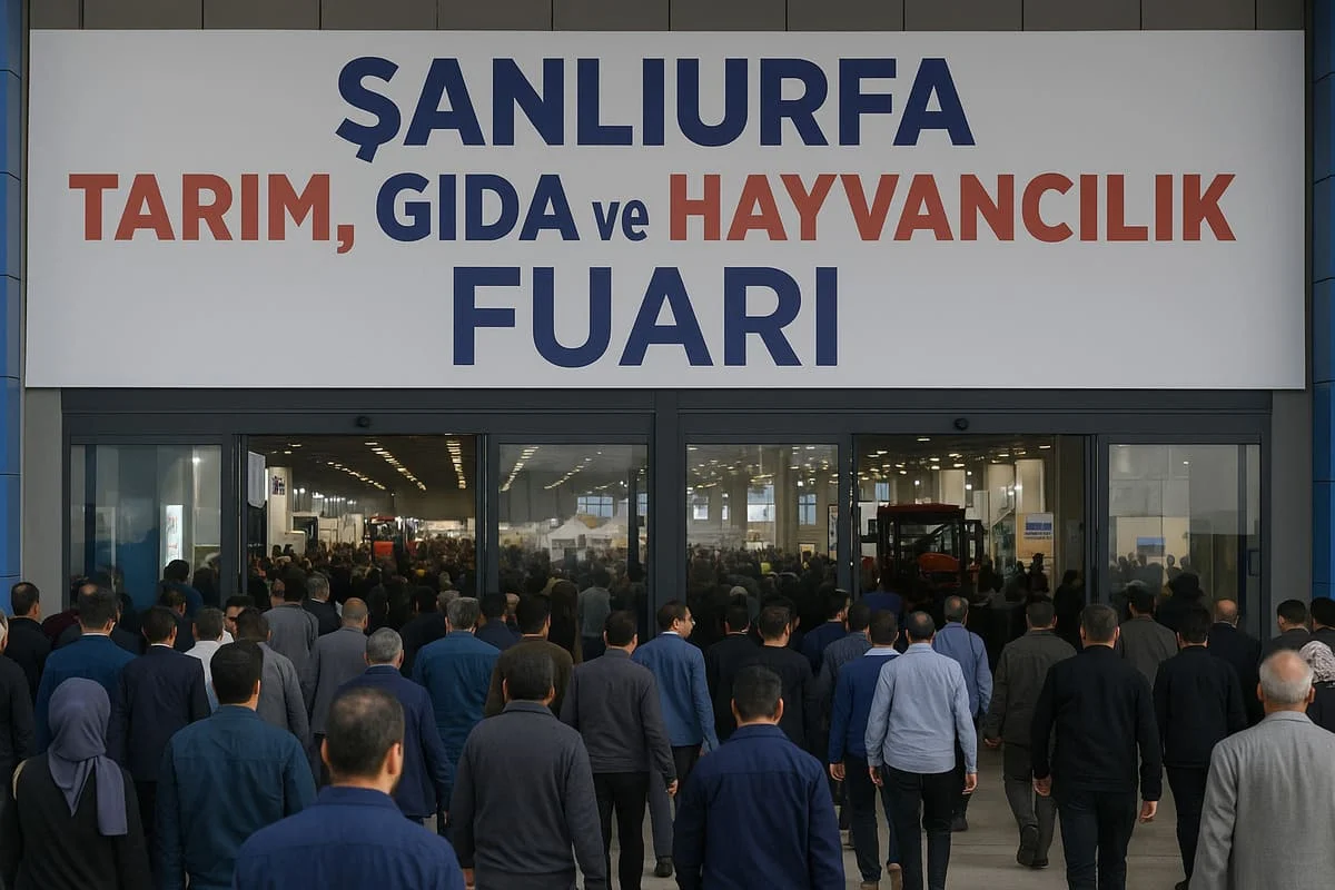 Çiftçiler ve Üreticiler Buluşuyor, Şanlıurfa Gıda ve Hayvancılık Fuarı Başlıyor