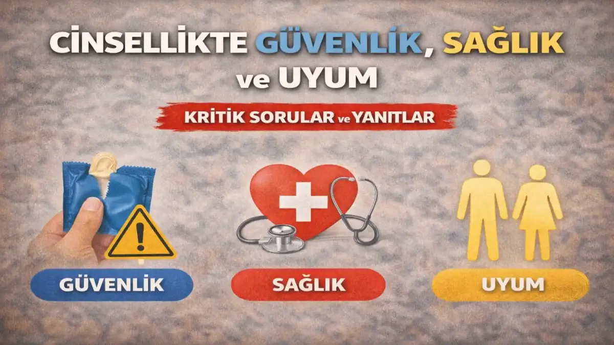 Cinsellikte Güvenlik ve Sağlık: Riskler, Belirtiler ve Çözümler