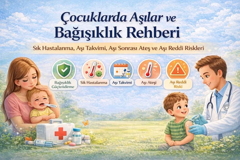 Çocuklar Neden Sık Hastalanır? Bağışıklık Sistemi, Aşılar ve Korunma Yolları