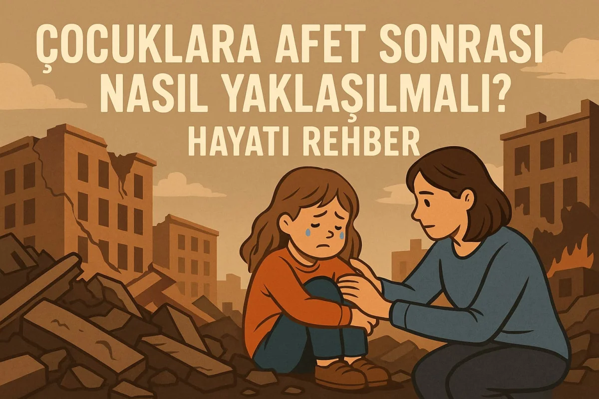 Deprem ve Afet Sonrası Çocukların Psikolojisi Nasıl Korunur?