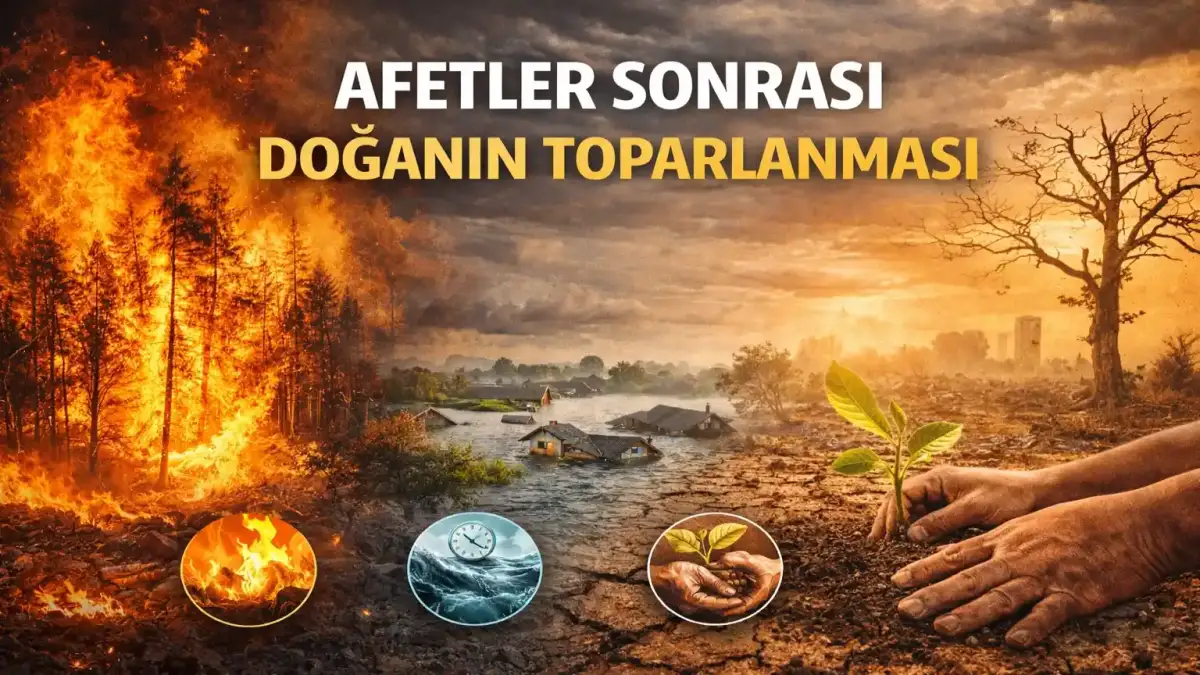 Deprem, Yangın ve Sel Sonrası Doğanın Direnci ve Yeniden Doğuşu