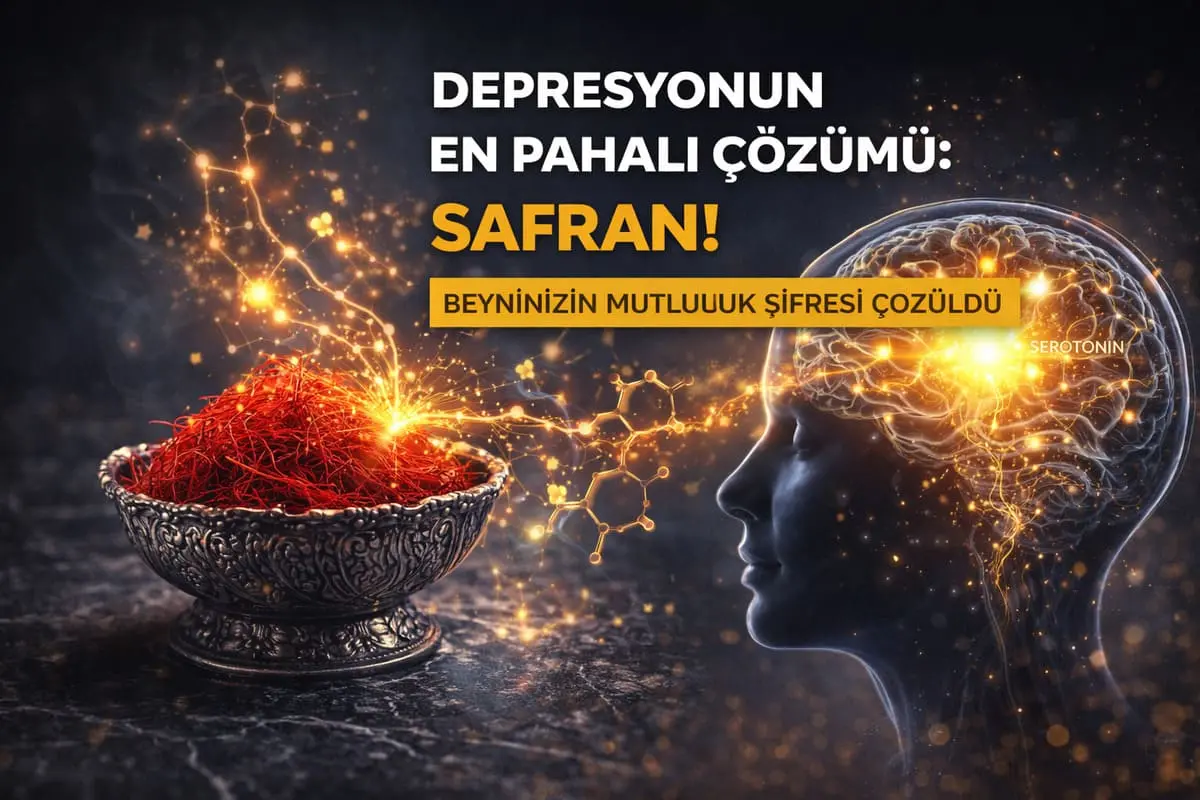 Depresyonun En Pahalı Çözümü: Safran! Mutluluk Hormonuna Bitkisel Şifre Çözüldü mü?