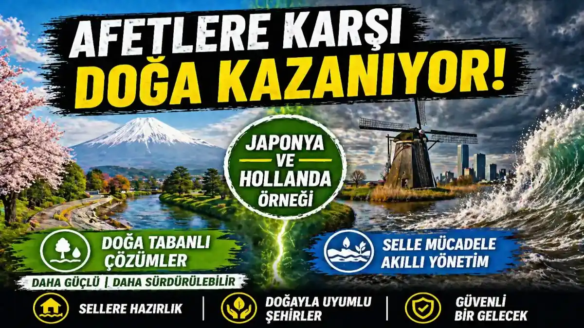 Doğa Tabanlı Afet Çözümleri: Japonya ve Hollanda’nın Başarı Modeli