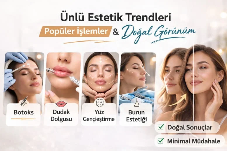 Doğal Görünüm Trendi Nedir? Ünlü Estetiğinde Yeni Dönem