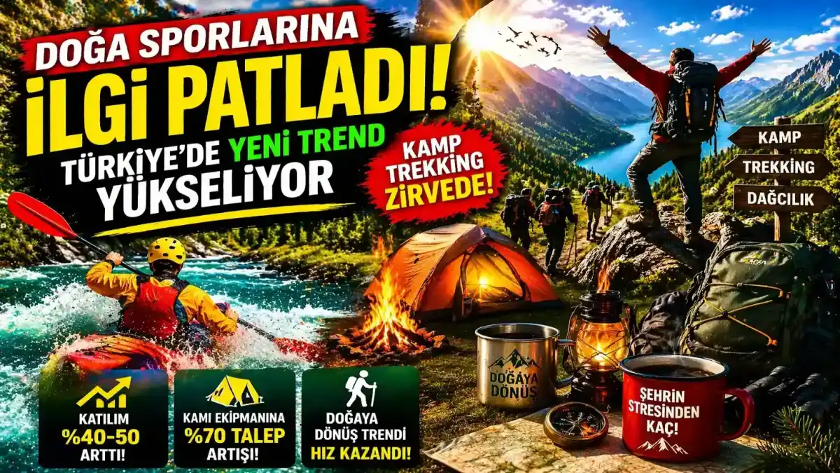 Doğaya Dönüş Başladı: Kamp ve Trekking Patlaması