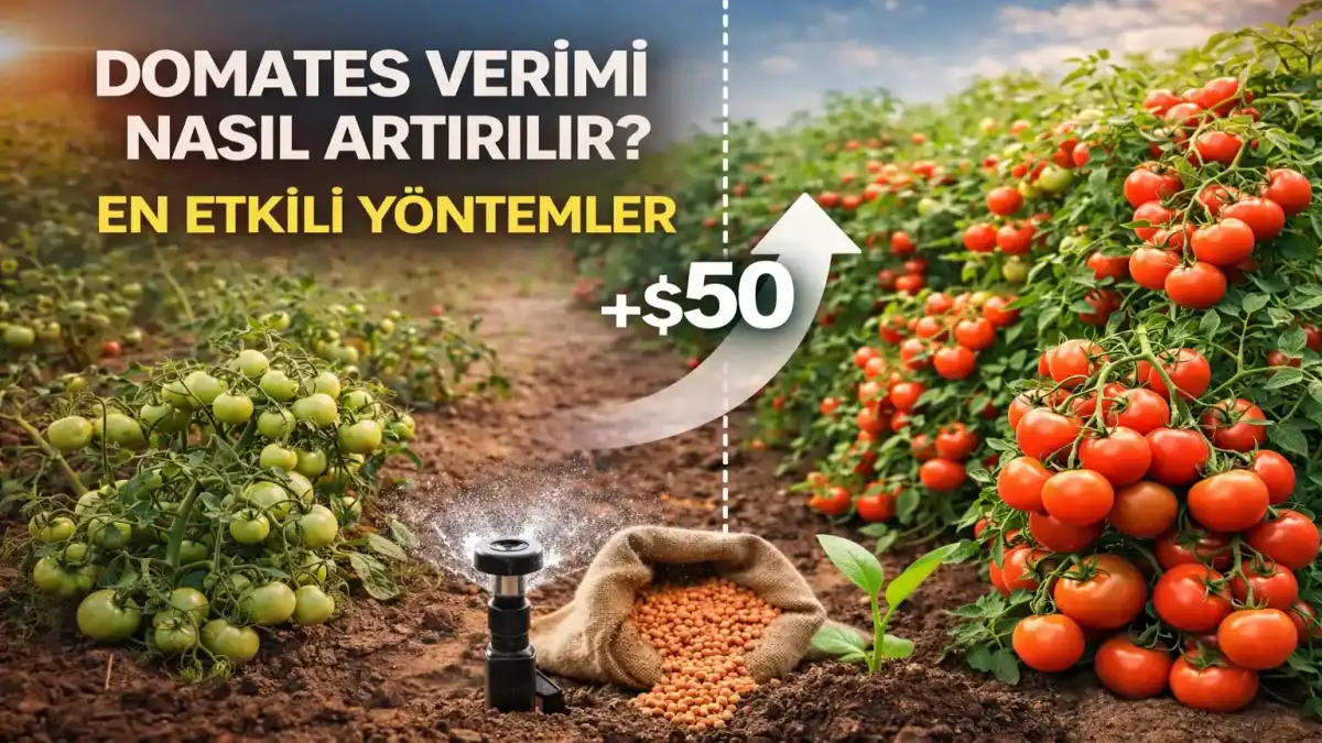 Domateste Rekor Verim İçin 10 Kritik Yöntem: Çiftçiler Bu Teknikleri Uyguluyor
