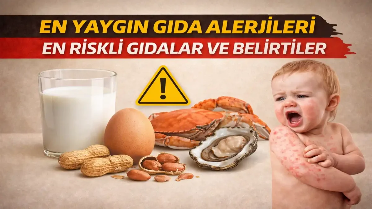 En Yaygın Gıda Alerjileri: En Riskli Gıdalar Ve Belirtiler