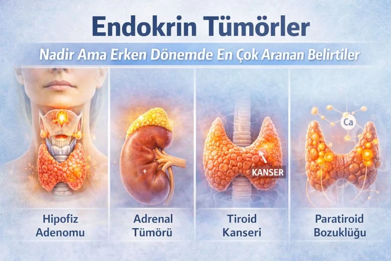 Endokrin Tümörler: Nadir Ama Erken Dönemde En Çok Aranan Belirtiler