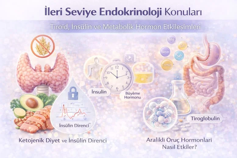 Endokrinolojide Derin Başlıklar: Gluten, Oruç, Ketojenik Diyet ve Tiroid