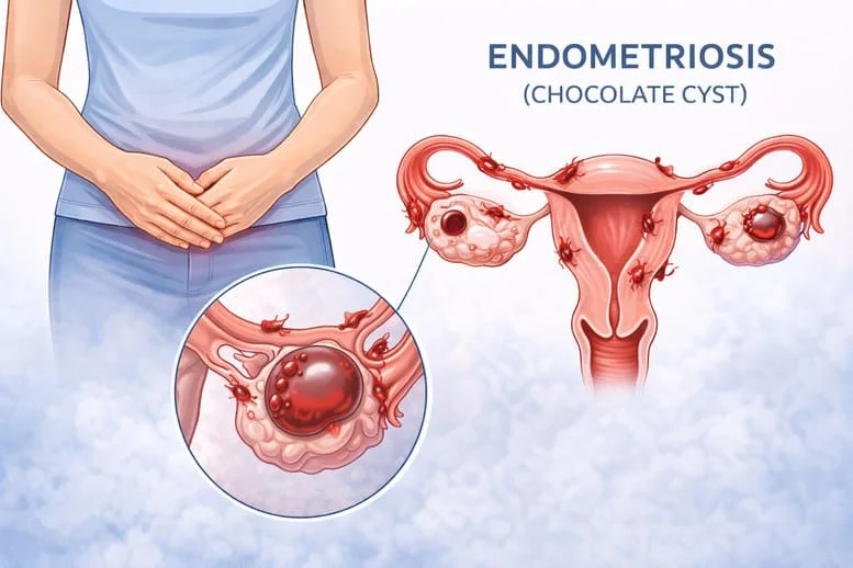 Endometriozis (Çikolata Kisti) Nedir? Belirtiler ve Geç Tanı Sorunu
