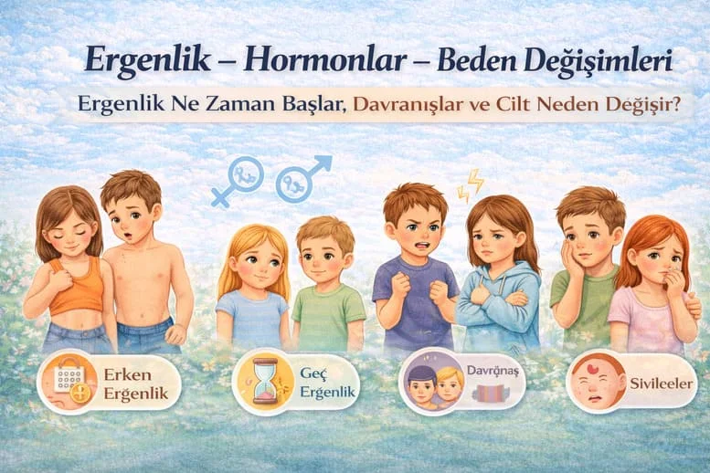 Ergenlik Dönemi Rehberi: Hormonlar, Beden Değişimleri ve Davranışsal Dönüşüm