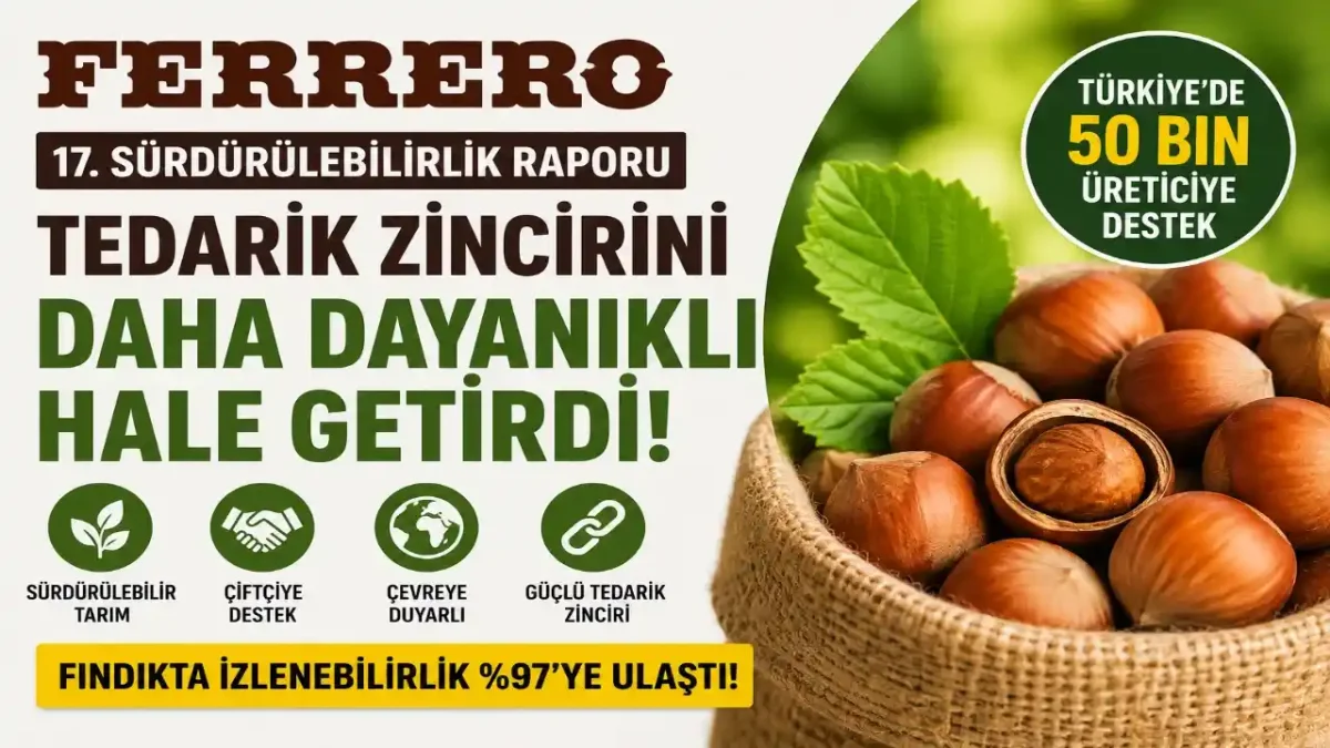 Ferrero Değerli Tarım Programı İklim, Çevre Ve Tedarik Zincirinde Yeni Sonuçlar Ortaya Koydu