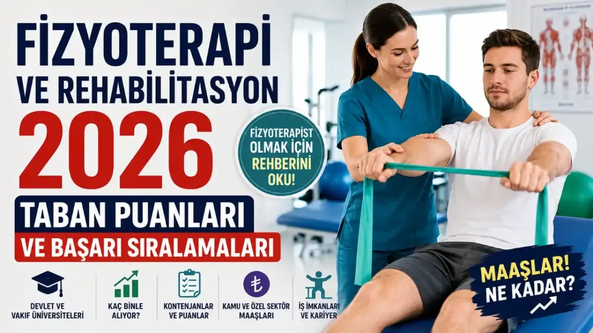 Fizyoterapist Maaşları 2026 Ne Kadar? Üniversiteler, Puanlar Ve Kariyer Rehberi