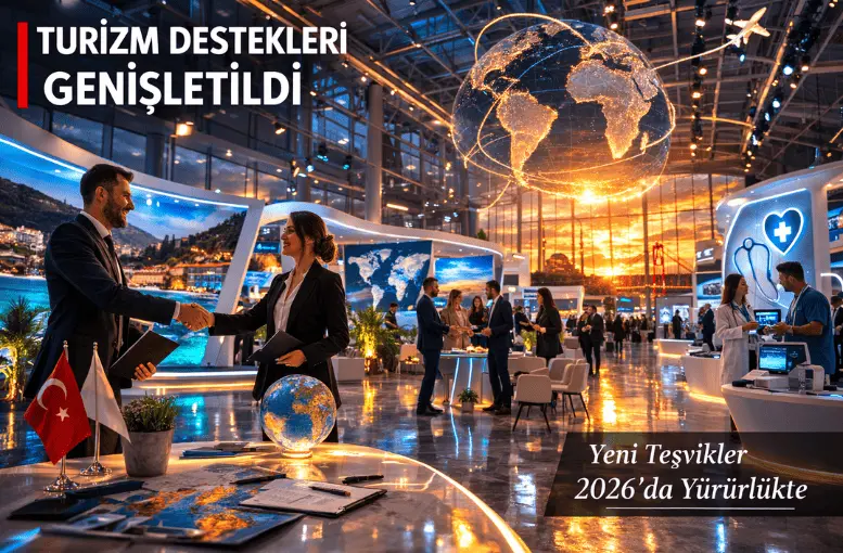 Fuar, Kongre ve Turizm Destekleri Genişletildi: Yeni Teşvikler 2026’da Yürürlükte