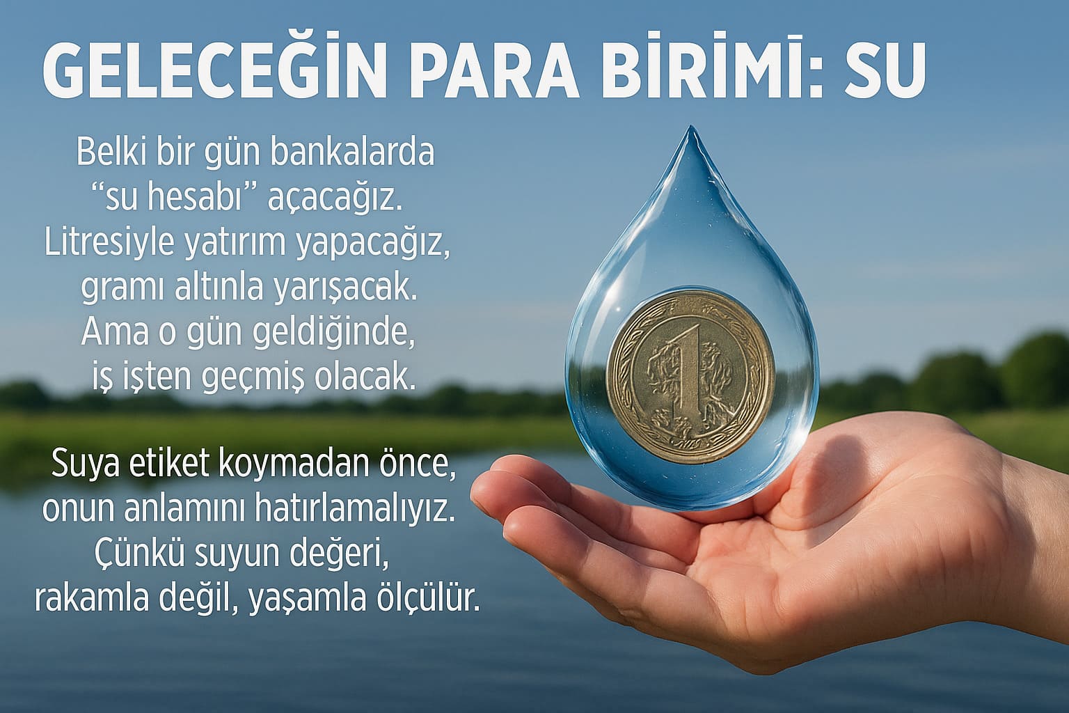 Geleceğin  Para Birimi: Su