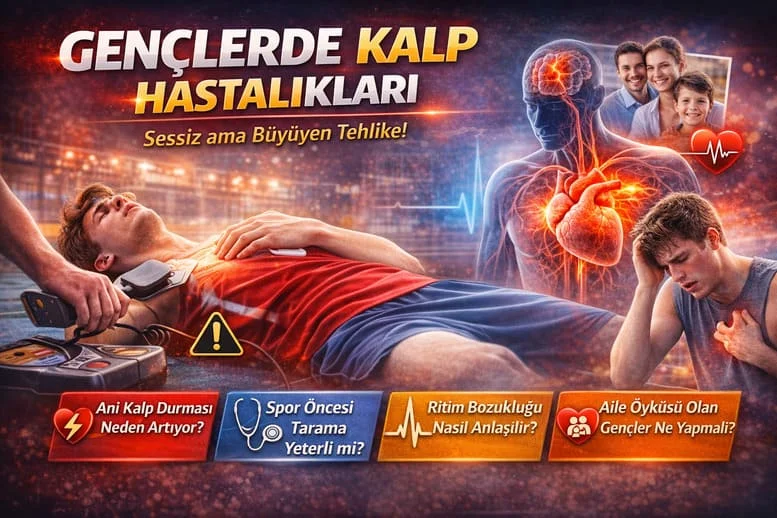 Gençlerde Kalp Hastalıkları Alarmı: Sessiz Risk Neden Büyüyor?
