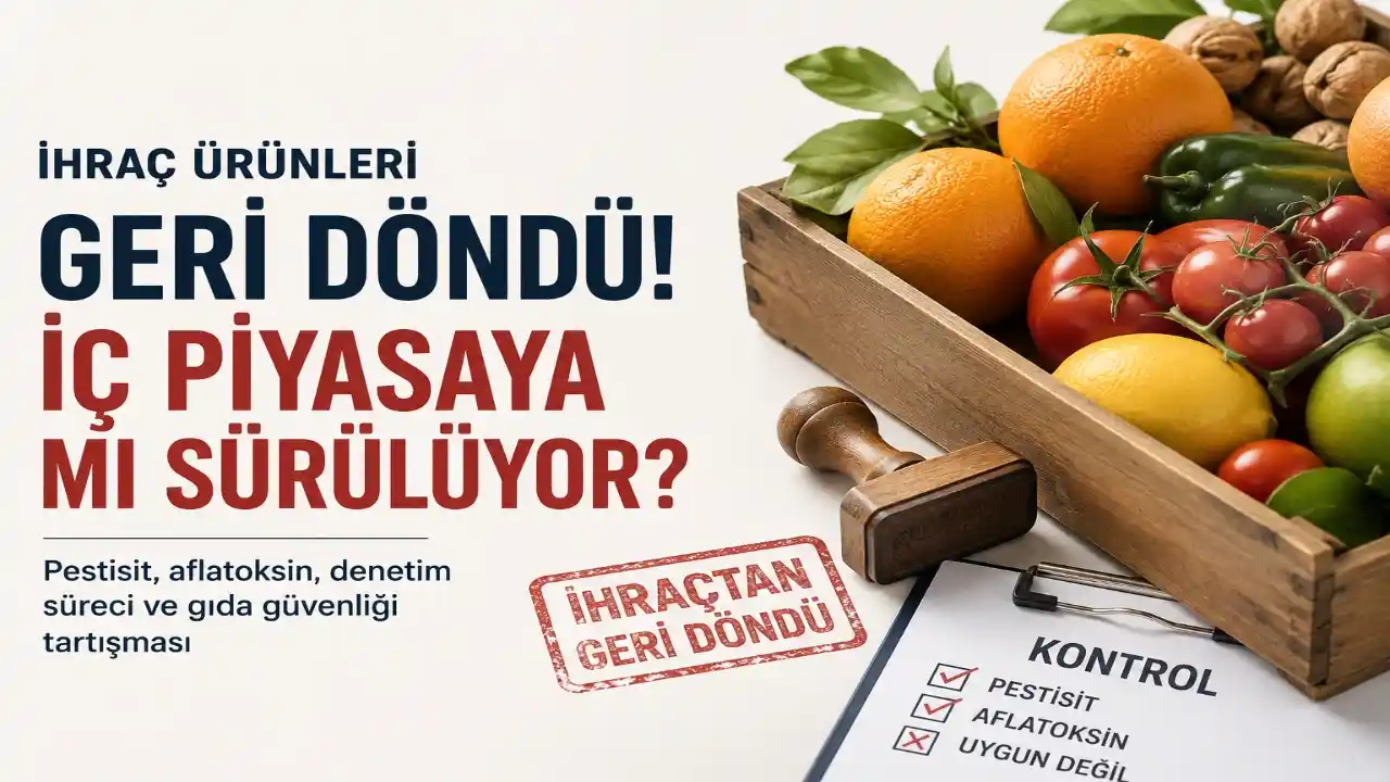 Geri Dönen İhraç Ürünü Meyve ve Sebzeler İç Piyasaya mı Sürülüyor?
