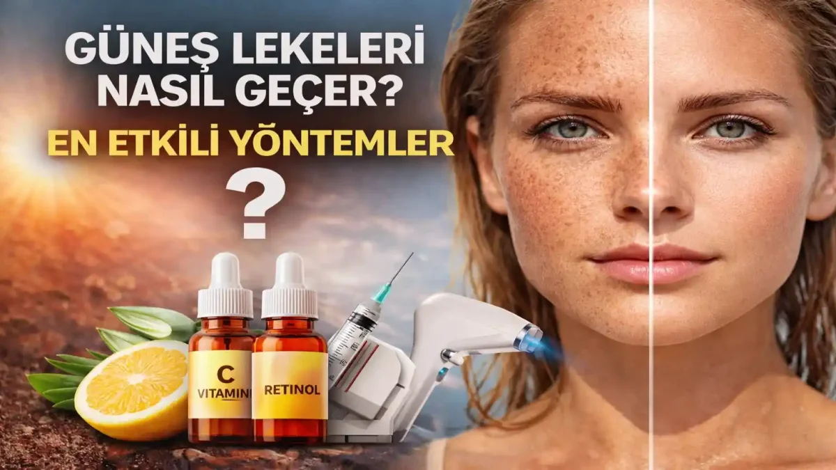 Güneş Lekeleri Nasıl Geçer? En Etkili Tedavi Yöntemleri
