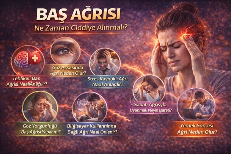 Günlük Hayatta Baş Ağrısını Tetikleyen 8 Kritik Neden