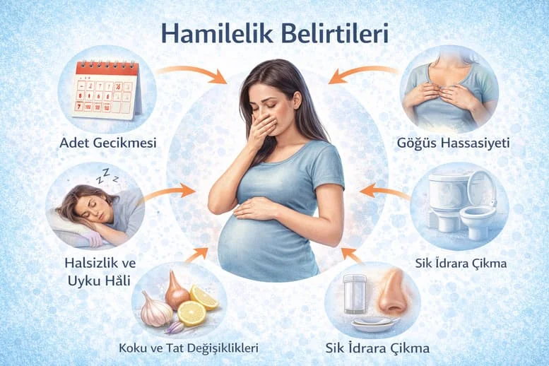 Hamilelik Belirtileri Nelerdir? Normal Değişimler ve Klinik Eşikler