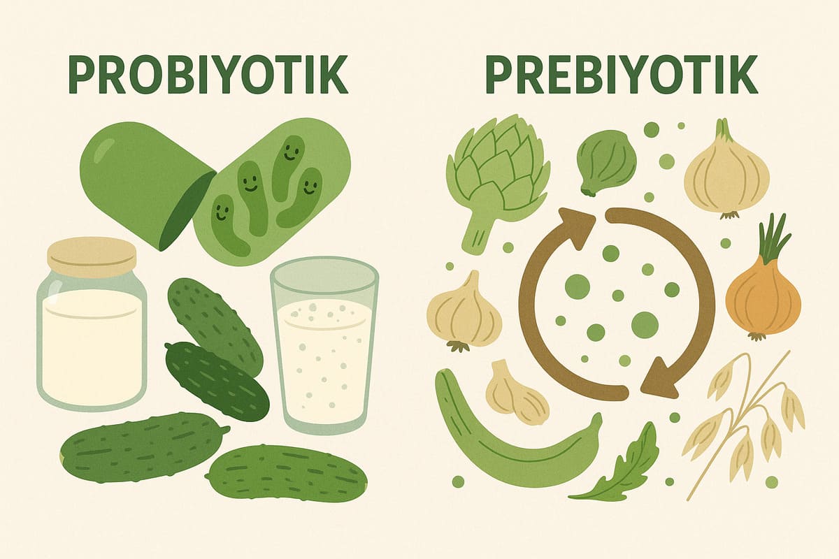 Hangi Besin Probiyotiktir, Hangisi Prebiyotik?