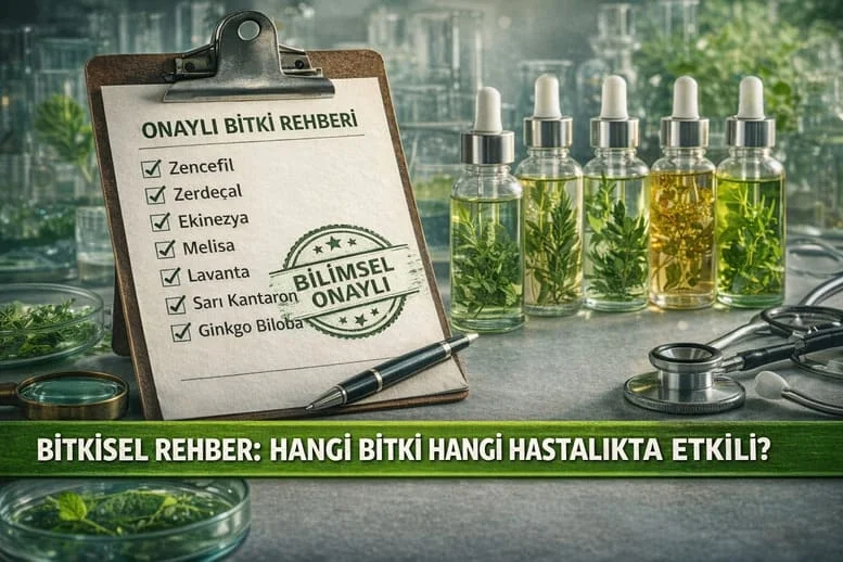 Hangi Bitki Hangi Hastalıkta Etkili? Kanıt Düzeyine Göre Tam Liste!