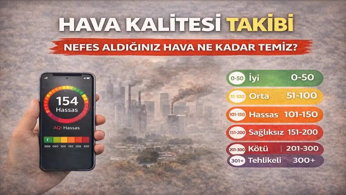 Hava Kalitesi Endeksi Nedir? AQI Rehberi