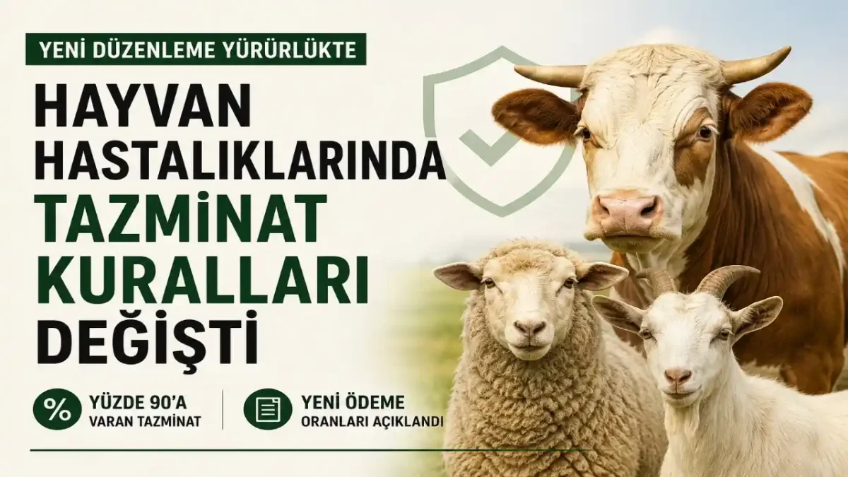 Hayvan Hastalıklarında Tazminat Kuralları Değişti: Kim Ne Kadar Alacak?