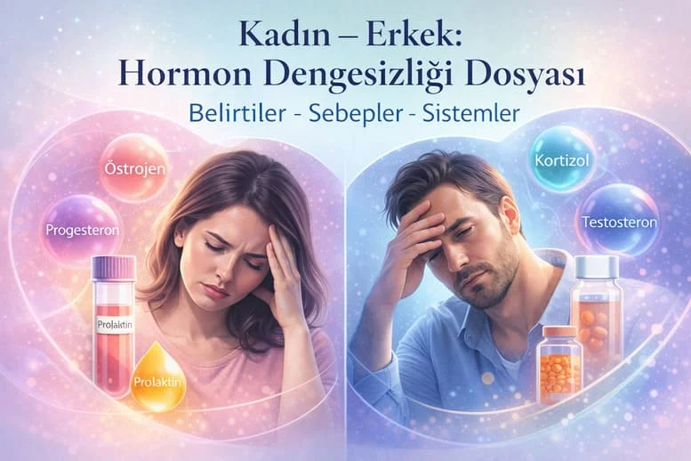 Hormon Bozuklukları: Kadın ve Erkeklerde Belirtiler, Mekanizmalar ve Denge Bozulduğunda Neler Olur?