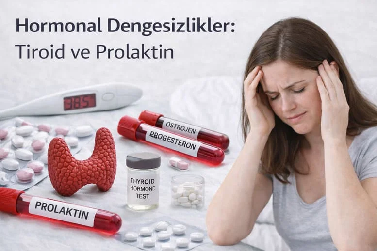 Hormonal Dengesizlikler: Tiroid, Prolaktin ve Kadın Sağlığı Üzerindeki Etkileri