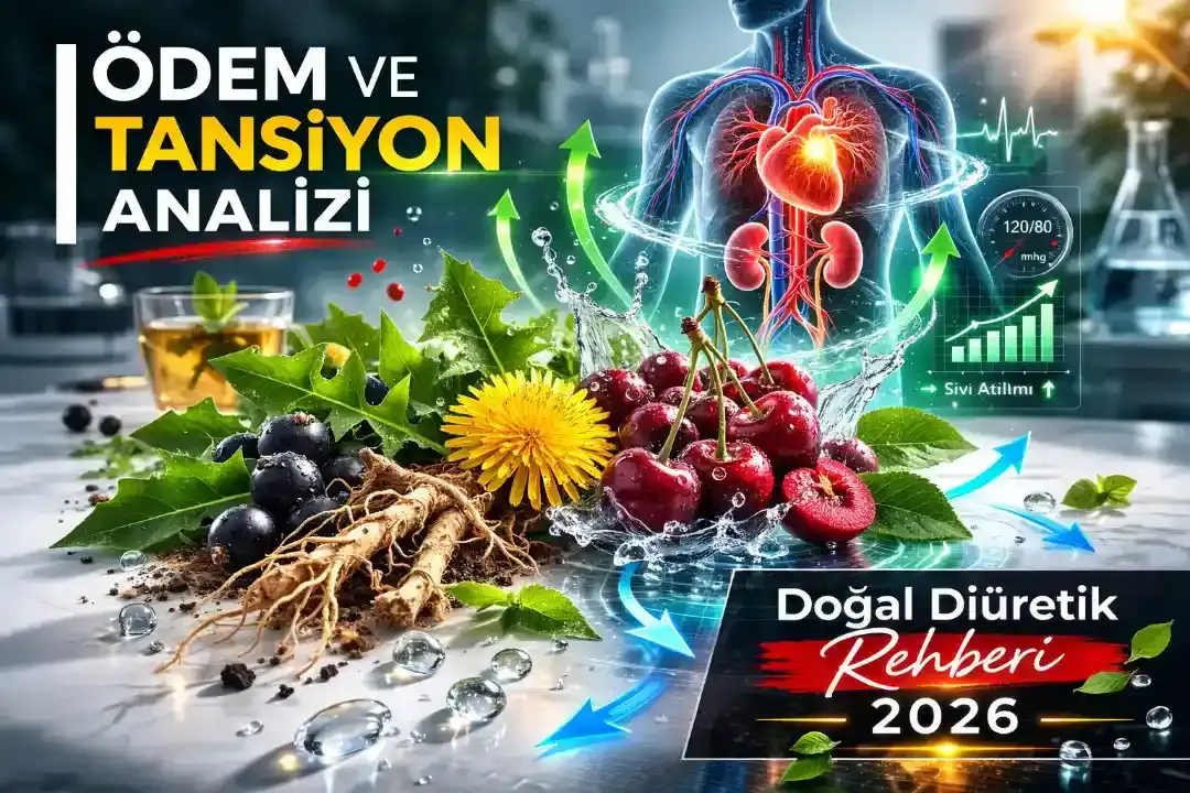 İdrar Söktürücü Bitkiler Etkili mi? Ödem ve Tansiyon İlişkisi