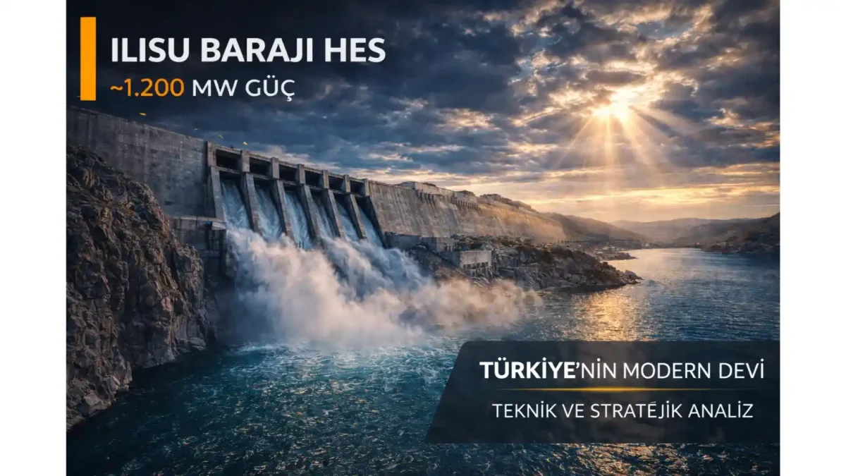 Ilısu Barajı HES: Dicle Üzerindeki Modern Güç Santrali
