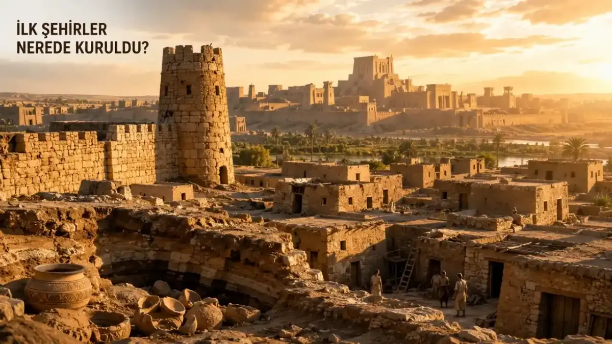 İlk Şehirler Nerede Kuruldu? Eriha’dan Uruk’a İnsanlığın Yerleşik Hayat Hafızası