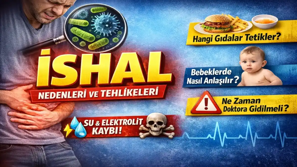 İshal (Diyare) Nedir? Nedenleri, Belirtileri ve Tedavi Rehberi