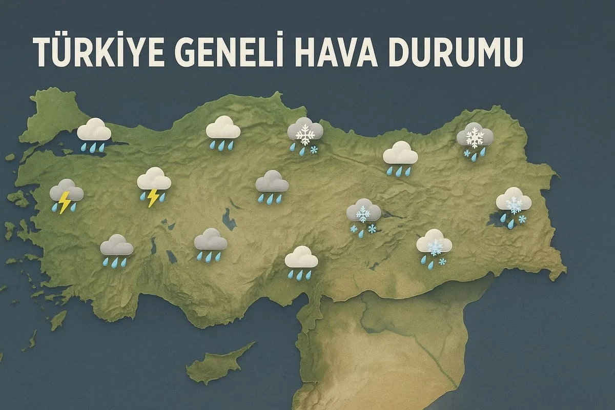 İstanbul Dahil Birçok İlde Sel ve Fırtına Uyarısı