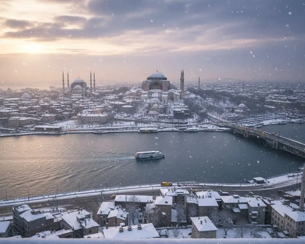 İstanbul ve Ankara'ya Yoğun Kar Yağışı Uyarısı: Meteoroloji'den "Turuncu Kod" Alarmı!