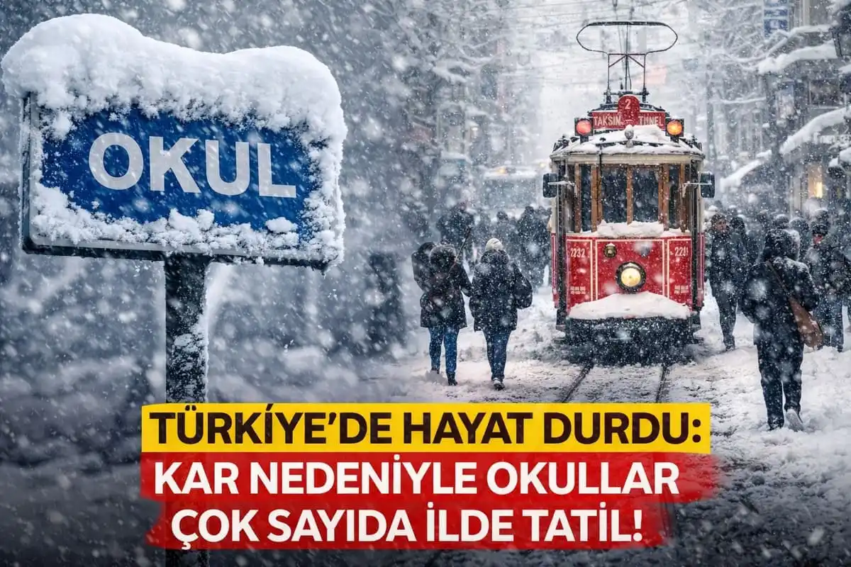 Kar Hayatı Durdurdu: İşte Eğitime Ara Verilen İller!