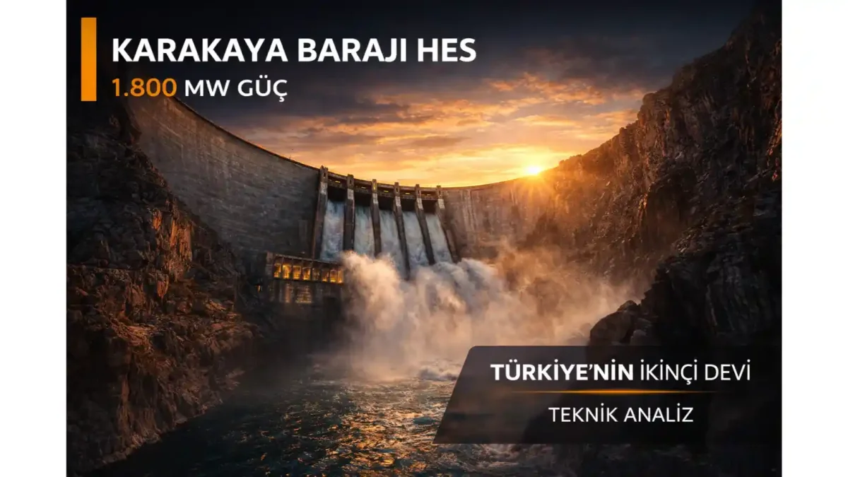 Karakaya Barajı HES: Türkiye'nin İkinci Büyük Hidroelektrik Gücü