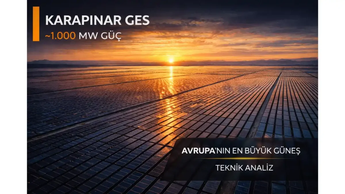 Karapınar GES: Türkiye’nin Güneş Enerjisindeki Dev İmzası