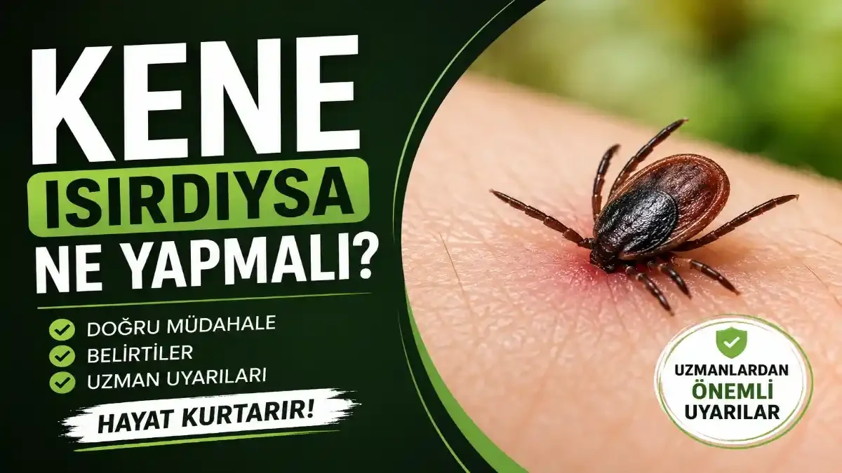 Kene Isırığında Ne Yapılmalı? Uzmanlardan Hayat Kurtaran Uyarılar