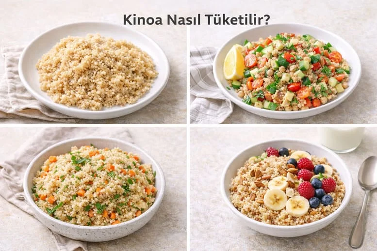 Kinoa Nasıl Tüketilir? Pişirme Yöntemleri ve Doğru Kullanım